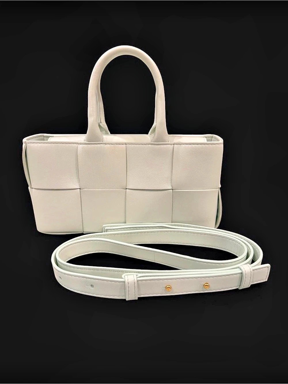 Bottega Veneta Arco Tote in White